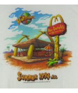 Vintage Flintstones Movie &quot;RocDonalds&quot; Single Stitch T-Shirt XL Summer 1... - £92.42 GBP