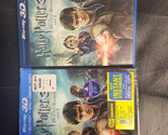 Harry Potter and the Deathly Hallows Part 2 Blu Ray  3D DVD Lenticular S... - $15.83