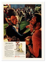 Smirnoff Vodka Adam&#39;s Apple Cocktail Drink Vintage 1972 Full-Page Magazine Ad - £7.75 GBP