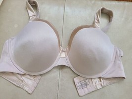 Vanity Fair Sheer Beige 38DD Lightly Lined Push Up Bra Sexy RN16345 - $221.52 MXN