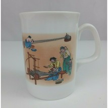 Wonderful Korea Kim Hong-Do Weaving Coffee Cup Mug 8-10oz - £12.94 GBP
