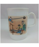 Wonderful Korea Kim Hong-Do Weaving Coffee Cup Mug 8-10oz - £13.12 GBP