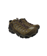 Oboz Women's Low-Cut Sawtooth B-Dry Hiking Shoes Brown/Purple Size 7W - $42.74