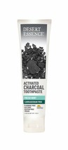 Desert Essence Activated Charcoal Toothpaste - Fresh Mint - 6.25 Oz - Complet... - £8.89 GBP