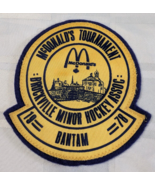 1978 BROCKVILLE CANADA MINOR HOCKEY MCDONALD&#39;S TOURNAMENT BANTAM SEW ON ... - $18.99