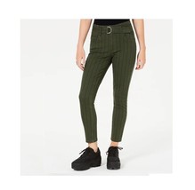 Indigo Rein Juniors Women 7 Green Striped High Rise Skinny Twill Jeans NWT AE48 - £10.17 GBP