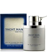 YACHT MAN METAL by Myrurgia cologne EDT 3.3 / 3.4 oz New in Box - £9.64 GBP