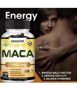 Organic Maca Root Capsules | 120 Caps | Peruvian Maca Extract for Men &amp; ... - $24.99