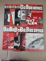 Vintage Box Office Midwest New England Central 1934-36 Lot of 10 Magazines   36 - £290.46 GBP