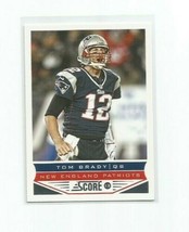 Tom Brady (New England Patriots) 2013 Score Card #123 - £5.34 GBP