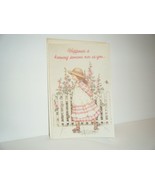 American Greetings Holly Hobbie Birthday Roller Skates on Parchment w/En... - £5.93 GBP