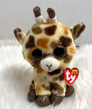 Ty Beanie Boos Plush Bean Bag Giraffe Stilts New 6 in tall Stuffed Anima... - $9.89