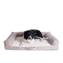 Armarkat D07B Medium Bolstered Pet Bed Cushion W Memory Foam - £126.86 GBP
