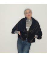 Mink Fur Shrug Coat LUSCIOUS! 1940s 1950s, Make offer welcome! - $2,005.59 CAD
