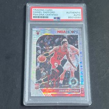 2019-20 NBA Hoops Premium Stock #243 Daniel Gafford Signed Card AUTO PSA Slabbed - £55.05 GBP