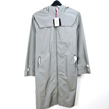V by Very - NEW - Longline Shower Resistant Coat - Grey - UK 12 - $27.51