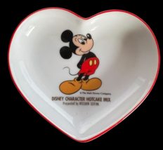 Disney Ma-Ma Pasta Mickey Mouse Character Dish 4 X 4&quot; - £14.81 GBP