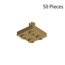 50x Dark Tan Part 2476 Plate 2x2 Inver Ted with Snap Building Pieces Bulk Lot - £6.42 GBP