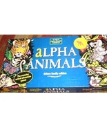 ALPHA ANIMALS BOARD GAME - £9.59 GBP