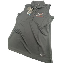 Nike Golf Victory Dri Fit Corvette Women&#39;s Sleeveless Polo Shirt Top Medium M XL - £31.95 GBP