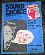 1987 Sound Choice, International Journal of Independent Music: Anarchist... - £18.94 GBP