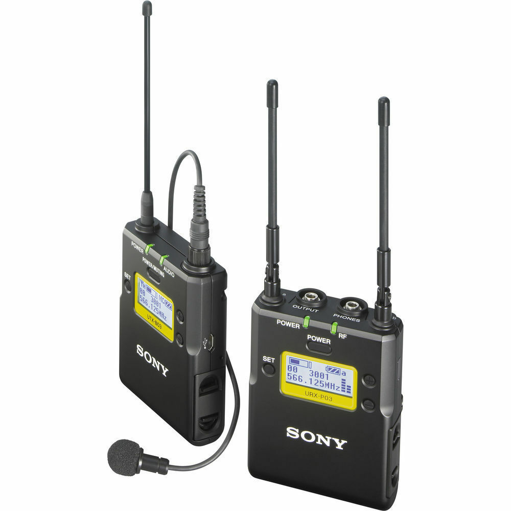 Sony - UWP-D21 - Integrated Digital Wireless Bodypack Lavalier Microphone System - £517.64 GBP
