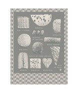 Le Jacquard Francais Fromages Gray Tea or Kitchen Towel - $24.00