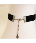 Vintage Hollow Rose Flower Punk Black Lace Necklace - $7.95+