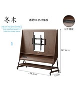 High End Solid Wood Movable TV Cabinet, Living Room Household Small Apar... - €1.605,28 EUR
