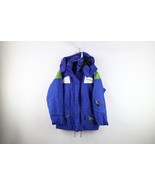 Vintage 90s Streetwear Womens XL Goretex Quilted Hooded Snowboard Parka ... - $100.32 CAD