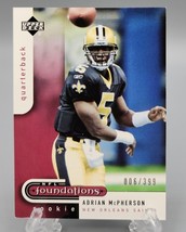 2005 Upper Deck Foundations #104 Adrian McPherson RC 006/399 - $4.95