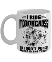 Ride Motorcross So I Don't Punch People In The Throat Shirt  - $14.95
