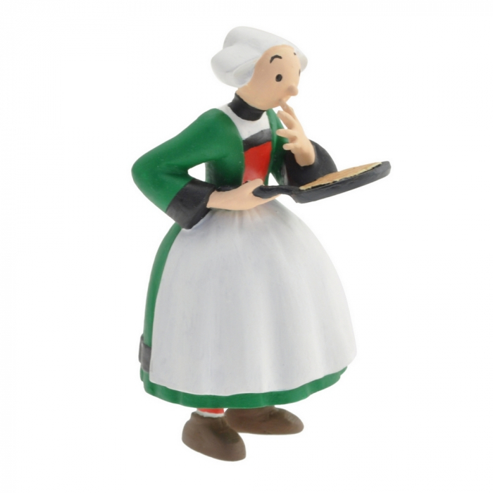 Primary image for Becassine and making pancakes plastic figurine Plastoy New
