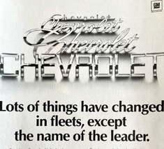 Chevrolet Chevy GM Motors Dealer 1979 Advertisement Automobilia DWKK4 - £15.71 GBP