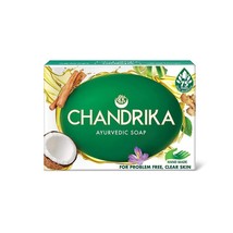 5 x Chandrika Ayurvedic Handmade Soap 75 grams Pack Soaps goodness of Ayurveda - £13.81 GBP
