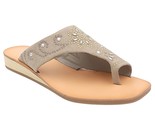 Carlos by Carlos Santana Women Thong Sandals Kacey Size US 7.5M Light Doe - $10.89