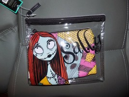 Disney The Nightmare Before Sally 2 Pc Pouch /MAKE Up Set New - $23.36