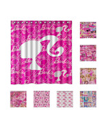 Rare!!! Barbie Pattern Custom Waterproof Polyester Shower Curtain 4 Size - $42.10 CAD+