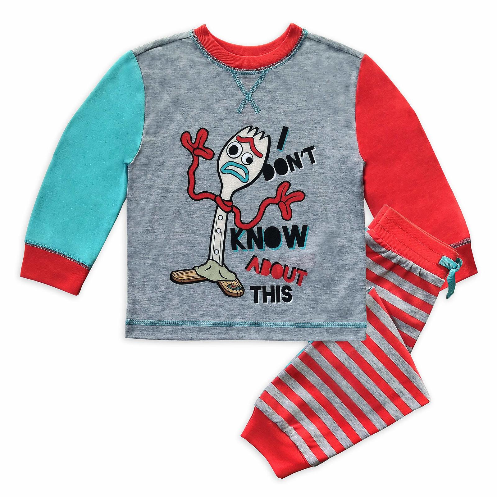 Disney Pixar Forky Pajama Set for Boys  Toy Story 4, Size 9/10 - $19.79+