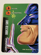 Marvel Overpower  Cyber  Universe Card 1995  Distributed by Fleer - £1.02 GBP