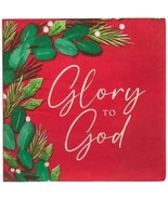Design Studio Glory To God Christmas Napkins - Red 150 Count - $455.40 MXN