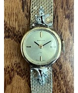 Baylor Lady 17 Jewels 4 Genuine Diamonds Hand-Wind Mechanical Watch for ... - $38.69