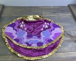 My little pony cape build a bear BAB purple gold Princess Luna  - $14.84