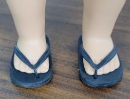 Doll Shoes Flip Flops Summer Casual Sandals Beachwear fits American Girl... - $4.93