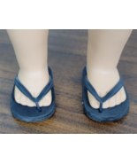 Doll Shoes Flip Flops Summer Casual Sandals Beachwear fits American Girl & 18" - £3.86 GBP