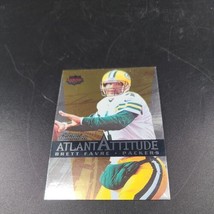 1999 Fleer Brett Favre #6 Atlanta Attitude Green Bay Packers Football Card - £0.84 GBP