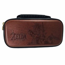 Nintendo Switch Legend of Zelda Breath of the Wild Brown Leather Carrying Case - £17.11 GBP