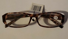 Plastic Frame ~ Reading Eye Glasses ~ Brown Tortoise  ~ +2.75 Strength ~... - $28.06 CAD