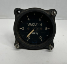 SMITHS Model B Vacuum Gauge Aircraft Instrument Vintage British RAF 6773... - $25.95