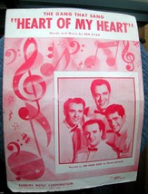 The Gang That Sang &quot;Heart of My Heart&quot; 1946 - Sheet Music - £1.96 GBP